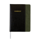 Cambridge Front Pocket Notebook - 8" x 6" - Green-Cover also doubles as a pocket for quick storage