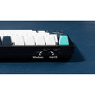 Keychron - Q6 Max RGB Wireless Mechanical Keyboard - Brown Switch - Full-size Layout wiith Knob - Carbon Black-Performance puissante : Équipé d'une puce ARM Cortex-M4 puissante et taux d'interrogation de 1000 Hz, le Q6 Max offre une réactivité fulgurante pour les jeux et les tâches de productivité.
