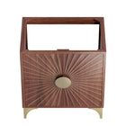Modway Daylight 30" Bathroom Vanity Cabinet - Walnut-Solid Mango Wood