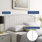 Modway Nova Metal Full Headboard - White-Modern Farmhouse Style