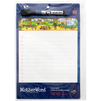 MotherWord Undated To-Do List Dry-Erase Tile - 9" H x 7" W - Bilingual-Tile size: 9" H x 7" W