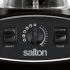 Salton Professional Grade Power Blender - 2 L - Matte Black - Blends crushes emulsifies chops purées liquifies 