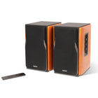 Edifier R1380DB Active Bluetooth Bookshelf Speakers - Brown-Soundfield Spatializer that allows near-field monitors to produce a panoramic sound stage