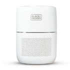 BLACK+DECKER Tabletop Air Purifier with Indicator Lights - White-Average CADR (Clean Air Delivery Rate): 66.4 CFMDust: 65.8 CFM, Pollen: 77.5, Smoke: 55.8 CFM