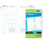 Day-Timer 2027 Two Page Per Month Planner Refill - Portable Size - 6-3/4" H x 3-3/4" W - English-View your whole month at once on a two-page spread, with a quick-reference to-do list on the right