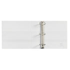 Avery Heavy Duty View Binder, 2" Sized One Touch Locking D Ring,  White, (79792)-Locking D, 3 rings, One Touch binder closure
