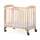 Foundations NextGen First Responder Evacuation Compact Crib-Steel gussets bridge directly to the solid steel SafeSupport frame to provide strength and durability