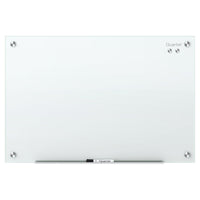 Quartet Infinity Magnetic Glass Dry-Erase Board - White - 72" x 48"-Superior Surface. Tempered safety glass will not stain, ghost or dent