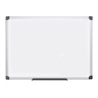 Merangue MasterVision Maya Magnetic Steel Dry-Erase Whiteboard - Aluminum Frame - 36" W x 48" H-Dry-erase whiteboard; ideal for classrooms, offices, and various professional settings