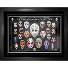 Hockey Goalie Masks Through the Decades - Framed Print - 35" x 27"-Premium print framed
