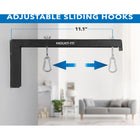 Mount-It! 12" Universal Projector Screen Mount - Wall or Ceiling Installation-Weight Capacity: 80lbs per bracket