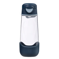 b.box - Tritan Sport Spout Bottle - 600ml - Midnight-Ergonomic 600ml spout bottle for active kids