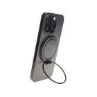 TUFF8 Sidekick MagSafe Ultra Thin 360 Ring Stand - Black-This is a versatile Stand