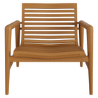 Modway Hayden Outdoor Teak Wood Armchair - Natural-7