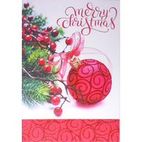 Mill Brook Studio 5-3/8" x 7-3/4" Christmas Greeting Cards/Envelopes - 18 Pack-Card shop quality greeting cards