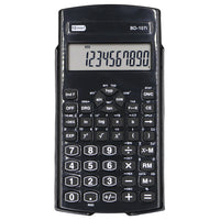 Baseline 10-Digit Scientific Handheld Calculator, Black-Has a 10-digit, big number display for better visibility