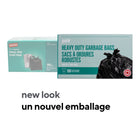 Perk Heavy-Duty Garbage Bags, 26" x 32-1/2" - Black - 150 Pack-Backed by the Perk warranty for added peace of mind