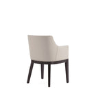 Manhattan Comfort Gansevoort 22.5" Modern Faux Leather Upholstered Dining Armchair - Stone Grey-Made to Last. Commercial Grade Product