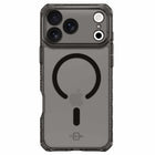 ITSKINS Hybrid_R Vapor Compatible with MagSafe Case for iPhone 17 Pro Max - Smoke-Raised edges protect your screen and camera