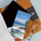 DateWorks 2026-2027 Monthly Pocket Planner - 3.5" x 6.5" - Beaches - Bilingual-100% plastic free