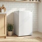 HOMCOM Compact Mini Freezer with Adjustable Temperature - 2.1 cu. ft. - White-6.8℉ to −11.2℉ (−14℃ to −24℃) temperature is 5-level adjustable