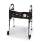 BIOS Living Deluxe Folding Walker with Wheels -Double button folding walker