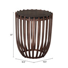 Zuo Kafig Side Table - Bronze-6