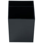JAM Paper Plastic Pen Holder - Black-Quantity: Sold Individually | Durable plastic construction allows this product to be a staple of your desk for a long time.