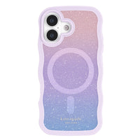 Kate Spade Wavy Compatible with MagSafe Case for iPhone 17 - Opal Glitter-10ft Drop Protection