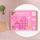 Connetix Charity Pack - Pink - 20 Pieces-All tiles are made using non-toxic ABS plastic that is BPA and Phthalate free, ultrasonically sealed and riveted for extra safety
