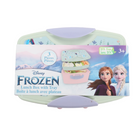 Danawares Disney Frozen Lunch Box with Tray - 1100 ml-1100ml Capacity: Spacious enough to hold a variety of food items, snacks, and treats, ensuring your child stays fueled throughout the day