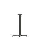 Flash Furniture 22" x 22" Restaurant Table X-Base with 3" Dia. Table Height Column-Top Plate Size: 9.375" Wide x 13.25" Diagonally