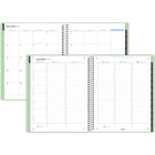 Five Star Academic Paper Scapes Weekly/Monthly Planner - 11" x 9" - Beach - Bilingual-12 months of weekly/monthly academic planning