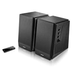 Edifier R1700BT Multifunctional Active Bluetooth Bookshelf Speakers - Black-Easily access volume, playback and more with a handy wireless remote that's small enough to fit in your pocket