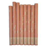 NSS Quarter (25c) Coin Wrapper, 4000 Pack-Natural Kraft paper, Orange imprint