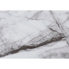 Monarch Specialties 7539 48" Computer Desk - White Marble-Look/Black Metal-Assembly required: Illustrated instructions and all hardware are provided for convenience (additional tools may be needed)
