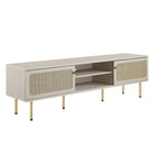 Modway Cambria 70" TV Stand - White-Modern TV Stand
