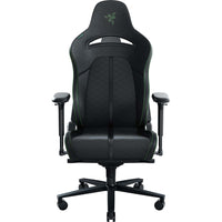 Razer Enki Gaming Chair - Green-Designed For All-Day Gaming - 110-degree shoulder arches and wide 54-cm seat base ensure optimal weight distribution for long-lasting comfort during gaming marathons