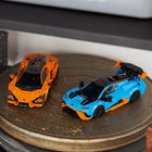LEGO Speed Champions Lamborghini Revuelto & Huracán STO -Authentic Lamborghini design - Each Lamborghini model car features design details from the real-life vehicles, including the air intakes, wings and futuristic Y-shaped headlights and taillights