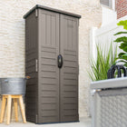 Suncast Vertical Shed - Stoney-Easy assembly, minimal tools required.