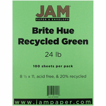 Jam Paper 24 lb Colored Paper - 8.5