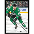 Jason Robertson Dallas Stars - Framed Canvas - 22" x 31"-Premium canvas print with gallery-wrapped edges