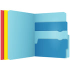 Pendaflex Assorted Divide It Up File Folders - Letter Size - 24 Pack-Multi-section file folders