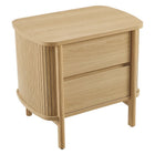 Modway Cadence 2-Drawer Nightstand - Oak-Assembly Required