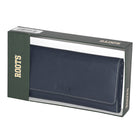 Roots Ladies Slim Clutch Wallet - Navy-9
