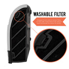 Heat Storm Phoenix Deluxe Infrared Floor or Wall-Mount Touch Screen 1500W Heater with Wifi-Space saving wall mount design 
