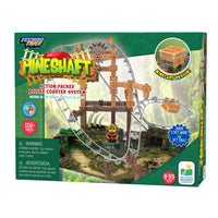 University Games The Learning Journey Techno Trax: Mineshaft - Interactive Track Building Toy - Educational Engineering Playset - STEM Learning Track System-Encourages thinking and learning