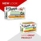 Sharpie Chisel Tip Tank-Style Highlighters - Orange - 12 Pack-Chisel tip for both wide and narrow lines