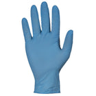 Superior Glove KeepKleen Nitrile Powder-Free Medical Gloves - Blue - Large - 100 Pack-Nitrile, 4 mil, powder-free