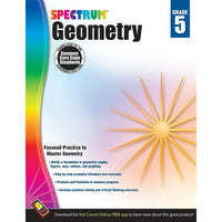 eBook: Spectrum 704512-EB Geometry - Grade 5-You will receive two emails: one confirming your entire order, and one with a "Download Software" buttonYou can download immediately or return to your email to download later